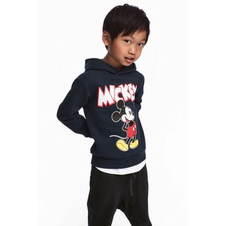 Aó nỉ HM mũ Mickey