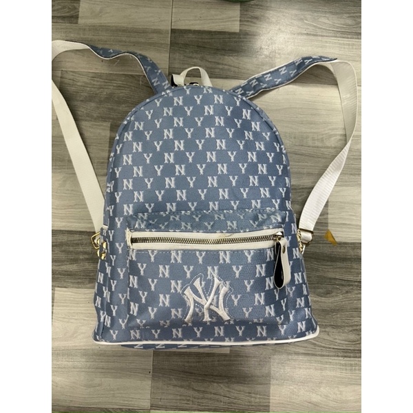 Balo Nam Nữ Hoạ Tiết N.Y, Balo Đi Học Unisex Size To