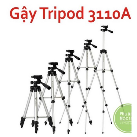 GẬY CHÂN MÁY TRIPOD WT 330A CAO 137CM CHUYÊN DỤNG CHO MÁY ẢNH MÁY ĐIỆN THOẠI LIVE STREAM