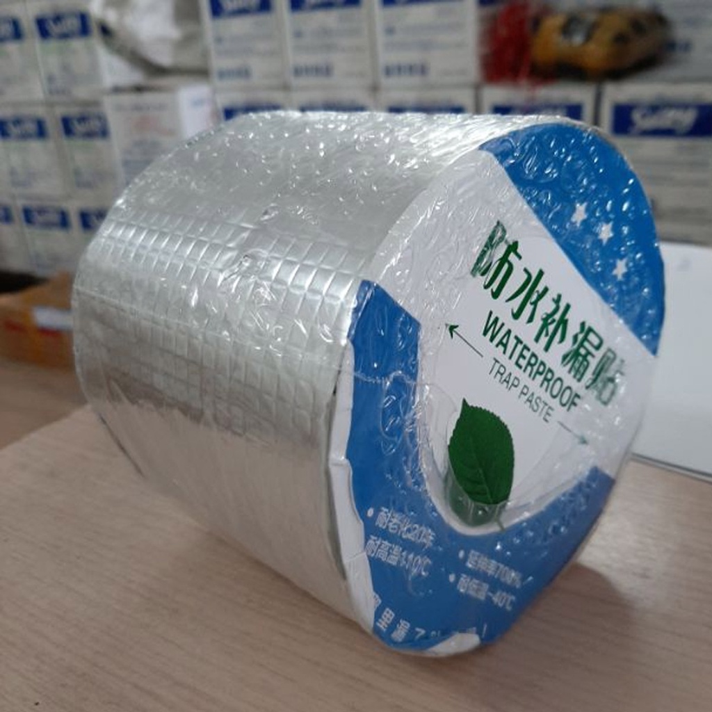Băng Keo Siêu Dính Đa Năng, Băng Dính Chống Thấm, Chống Dột Dán Được Trên Mọi Bề Mặt Chọn Size Hãng Amalife