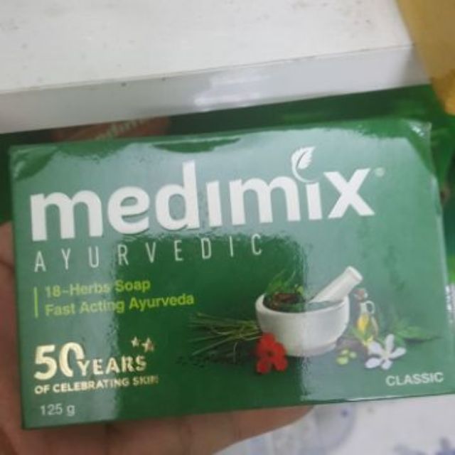 (4.2022) 125gr Xà Phòng Medimĩx Thảo mộc/ nghệ/ đàn hương/ cỏ hương bài/ nghệ tây