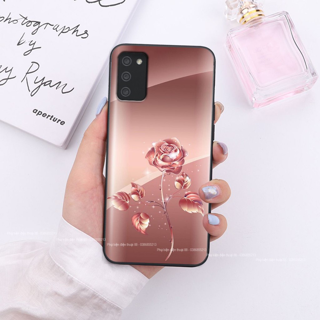 Ốp lưng Samsung A02S hình hình hoa, thiên nga, đẹp thời trang - CAO CẤP - SANG TRỌNG