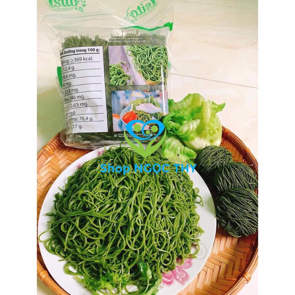 Mì cải Kale hữu cơ Isito 500gr/gói 10 vắt