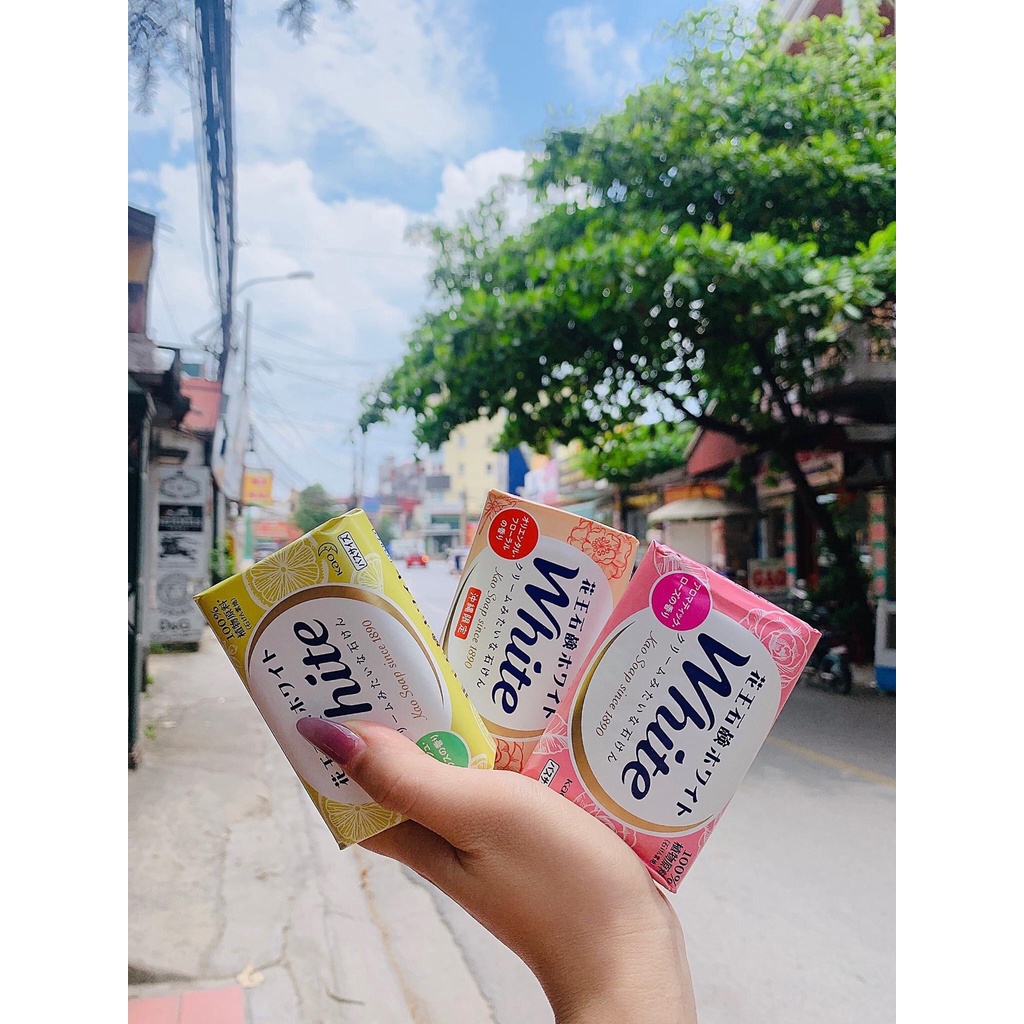 Bánh xà phòng Kao White