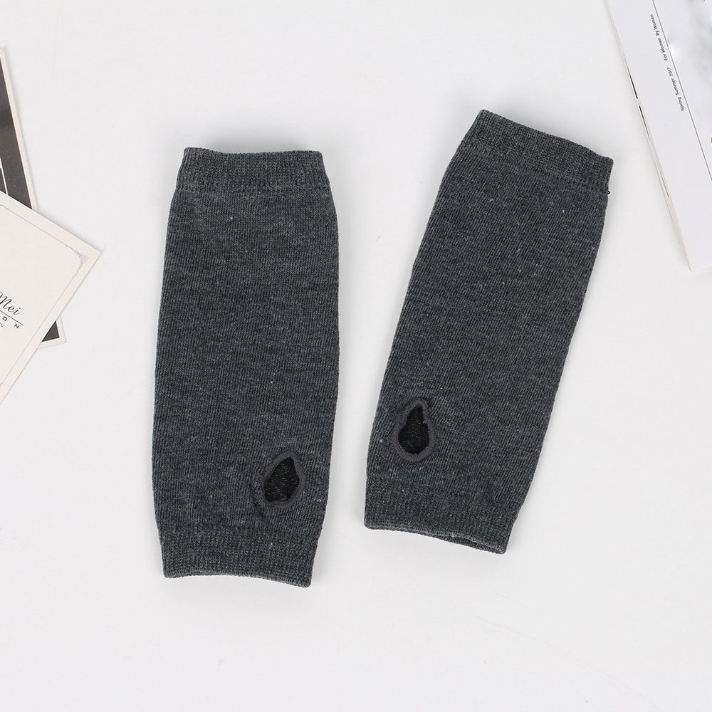 Găng tay len hở ngón mềm mại dùng hóa trang phong cách hiphop