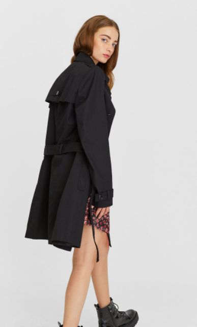 Áo khoác Stradivarius Lapel Collar Trench Coats