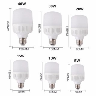 Bóng đèn trụ led 20w ánh sáng trắng
