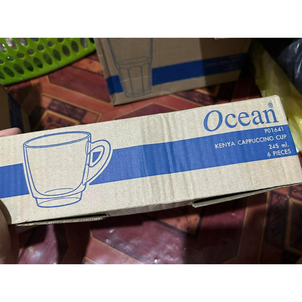 TÁCH Ly CAFE KENYA CAPUCCINO 245ml OCEAN THÁI LAN
