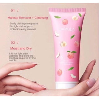 Sữa rửa mặt bioaqua vị đào 100 gram