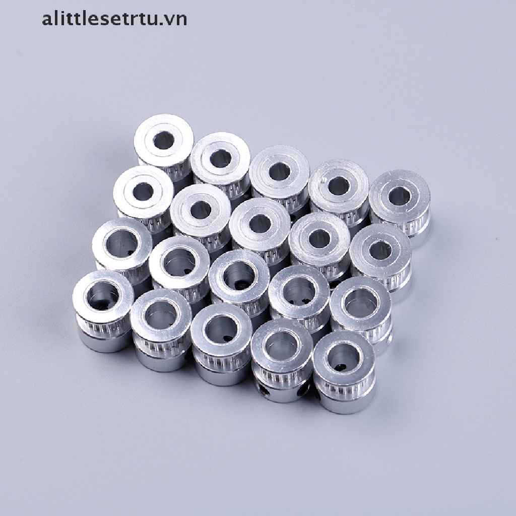 Set 10 Ròng Rọc Thời Gian gt2 20 Răng 5mm 8mm gt2 2gt Chuyên Dụng
