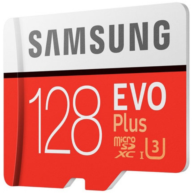 Thẻ nhớ MicroSDXC Samsung Evo Plus 128GB U3 4K R100MB/s W60MB/s - box Anh New 2020 (Đỏ) + Kèm Adapter