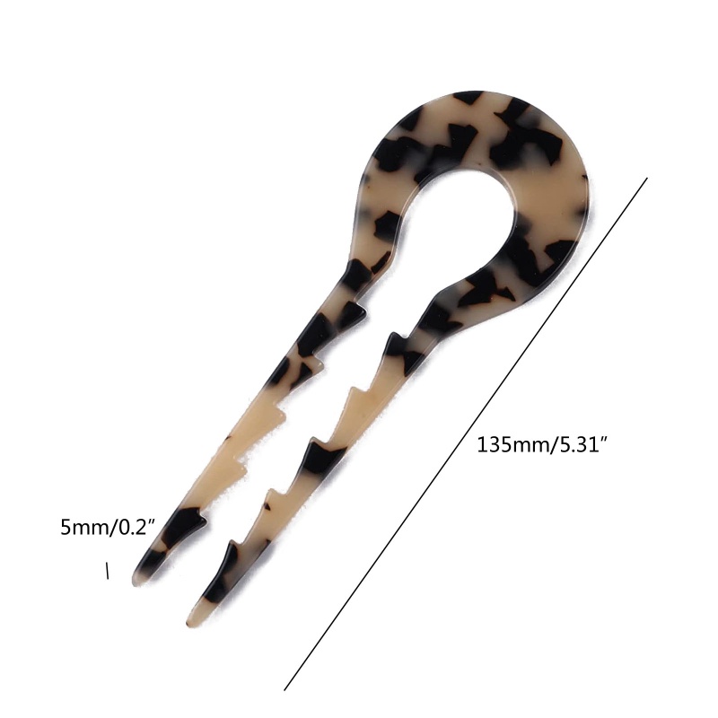 Trâm Cài Tóc Dày Phong Cách Pháp Nhiều Màu Sắc