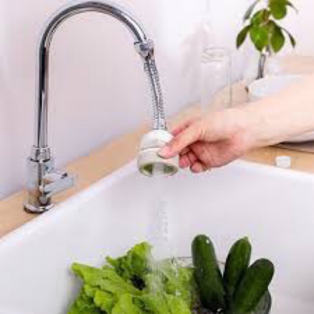 đầu vòi tăng áp mới