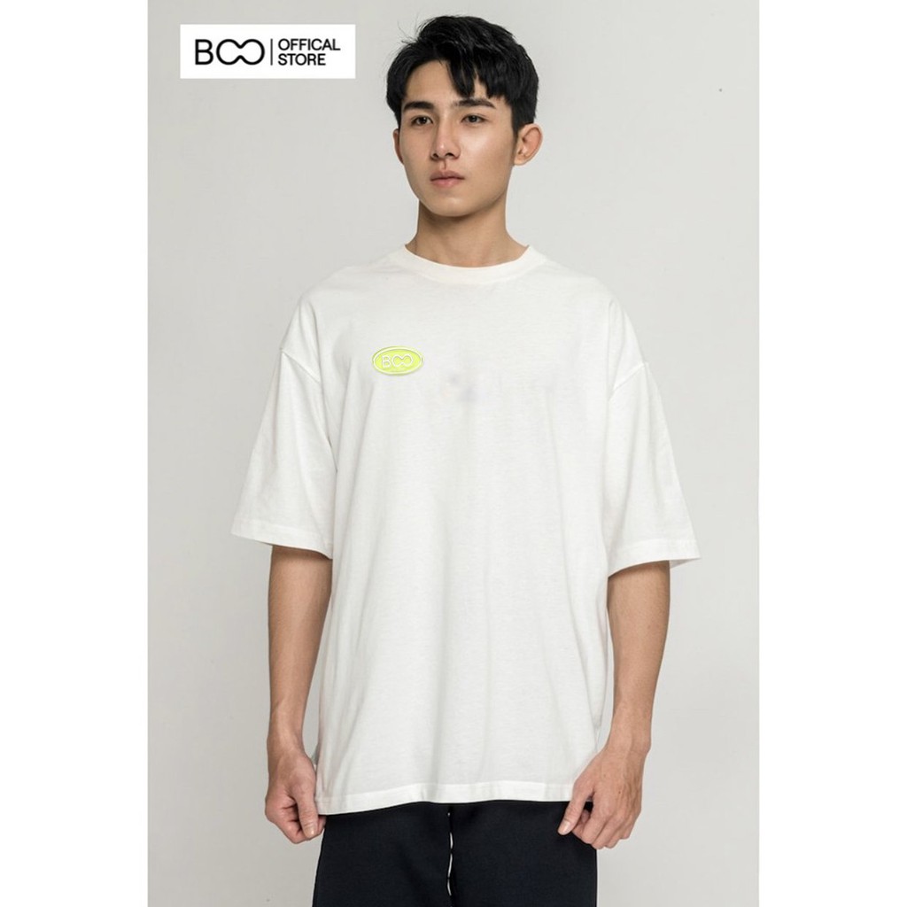 ÁO THUN UNISEX BOO DÁNG OVERSIZE 100%COTTON CAO CẤP ĐÍNH PATCH BOO, HÌNH IN MF COOL | BigBuy360 - bigbuy360.vn
