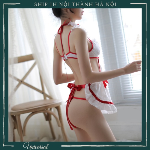 Cosplay Cô Hầu Gái Dễ Thương Quyễn Rũ - Bộ Đồ Ngủ Sexy Cosplay Gợi Cảm UNIVERSALXXX - DCP36