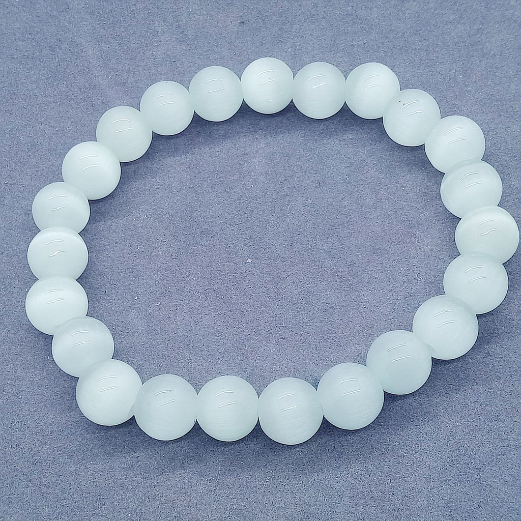 Vòng Tay May Mắn Hình Mắt Mèo 6-12mm