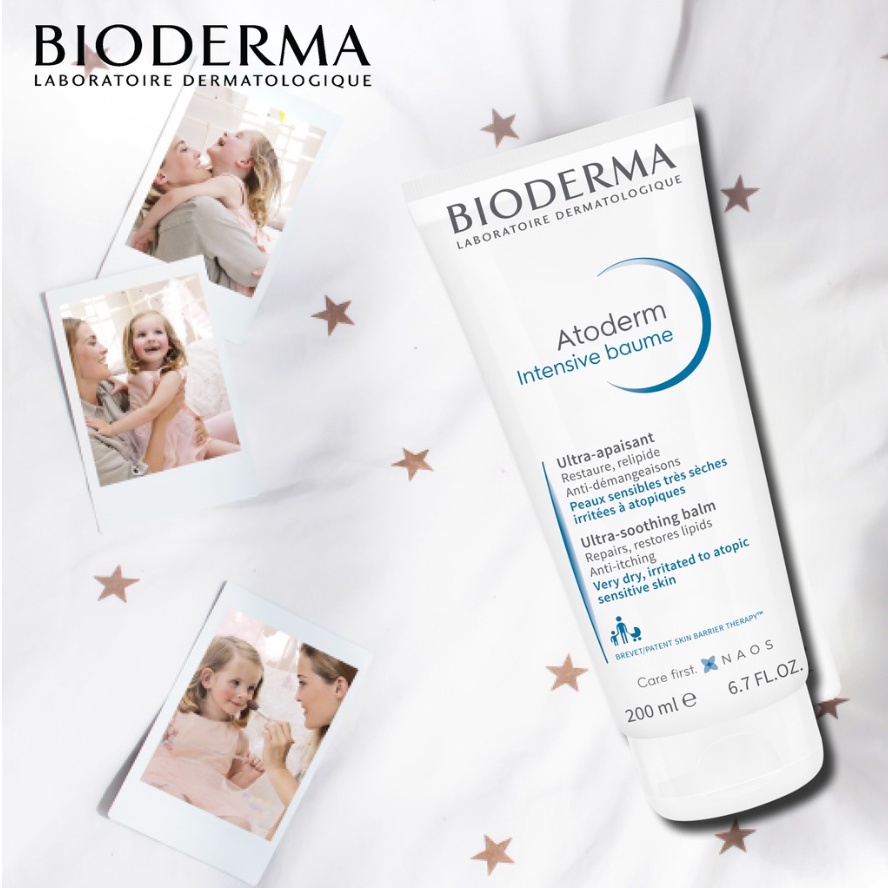 Kem dưỡng ẩm chuyên sâu cho da rất khô Bioderma Atoderm Intensive Baume 75 và 200 ml - Khongcoson