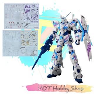 Decal nước evo cho mô hình gunpla rg unicorn