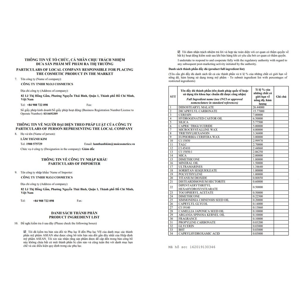 Son Thỏi Lì - Son Hồ Ngọc Hà Love M.O.I phiên bản 2020 | BigBuy360 - bigbuy360.vn