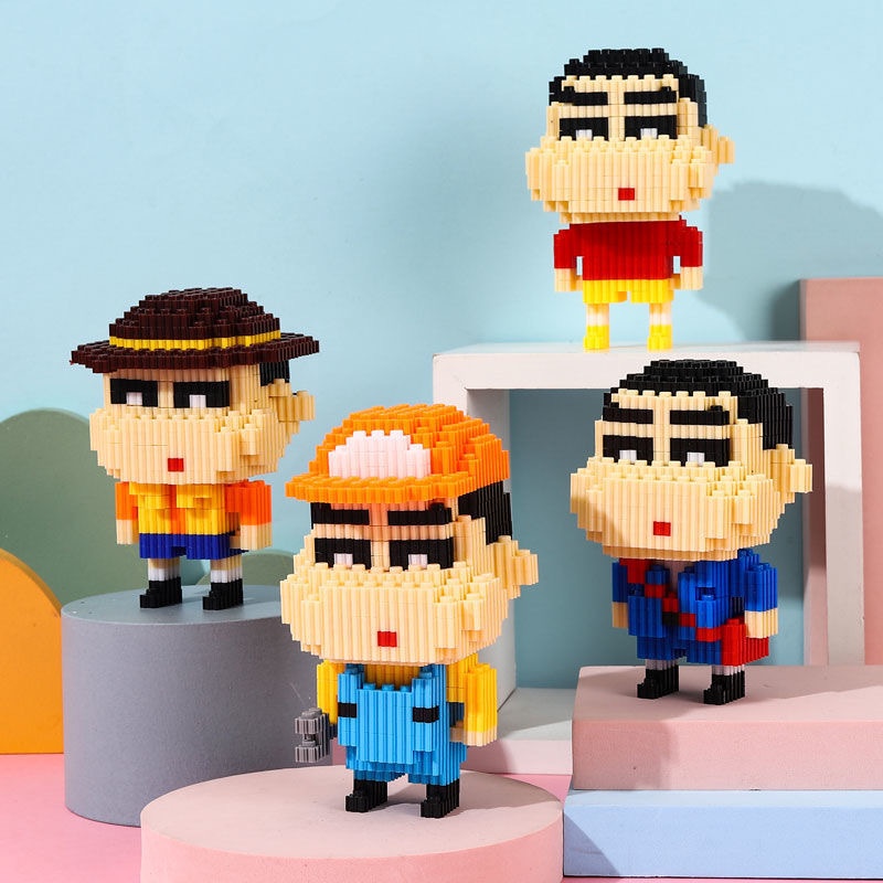 Trọn bộ LEGO SHIN cậu bé bút chì , mô hình lắp ráp các mẫu cậu bé shin
