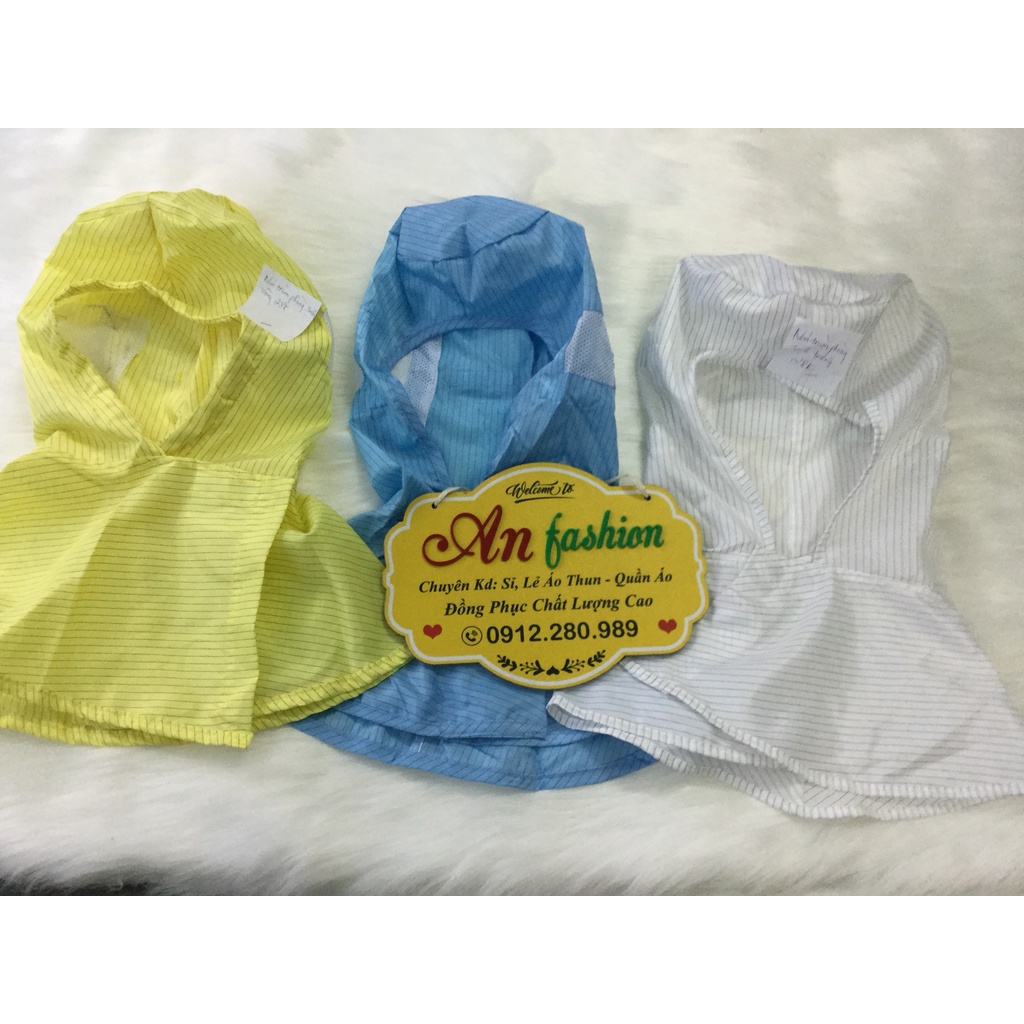 Nón Trùm Phòng Sạch Chống Tĩnh Điện