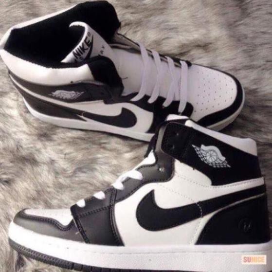 Giày thể thao sneaker Air Jordan Cổ Cao, JD1 panda đen trắng full box - Hot trend 2021 | BigBuy360 - bigbuy360.vn