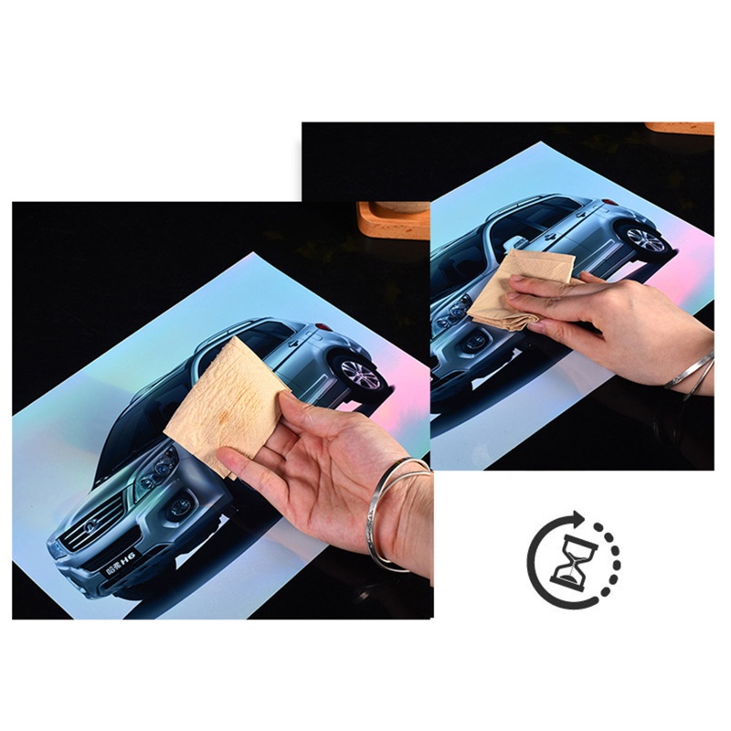 Set 20 Nhãn Dán Vinyl Khổ A4 Tự Dính Họa Tiết Cầu Vồng Trang Trí Đa Ứng Dụng