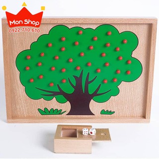 Giáo cụ Montessori - Cây táo học toán