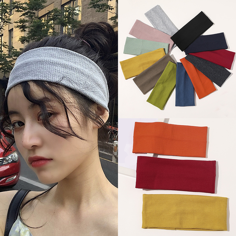 Băng Đô Len Co Giãn Phong Cách Hàn Quốc Cho Nữ