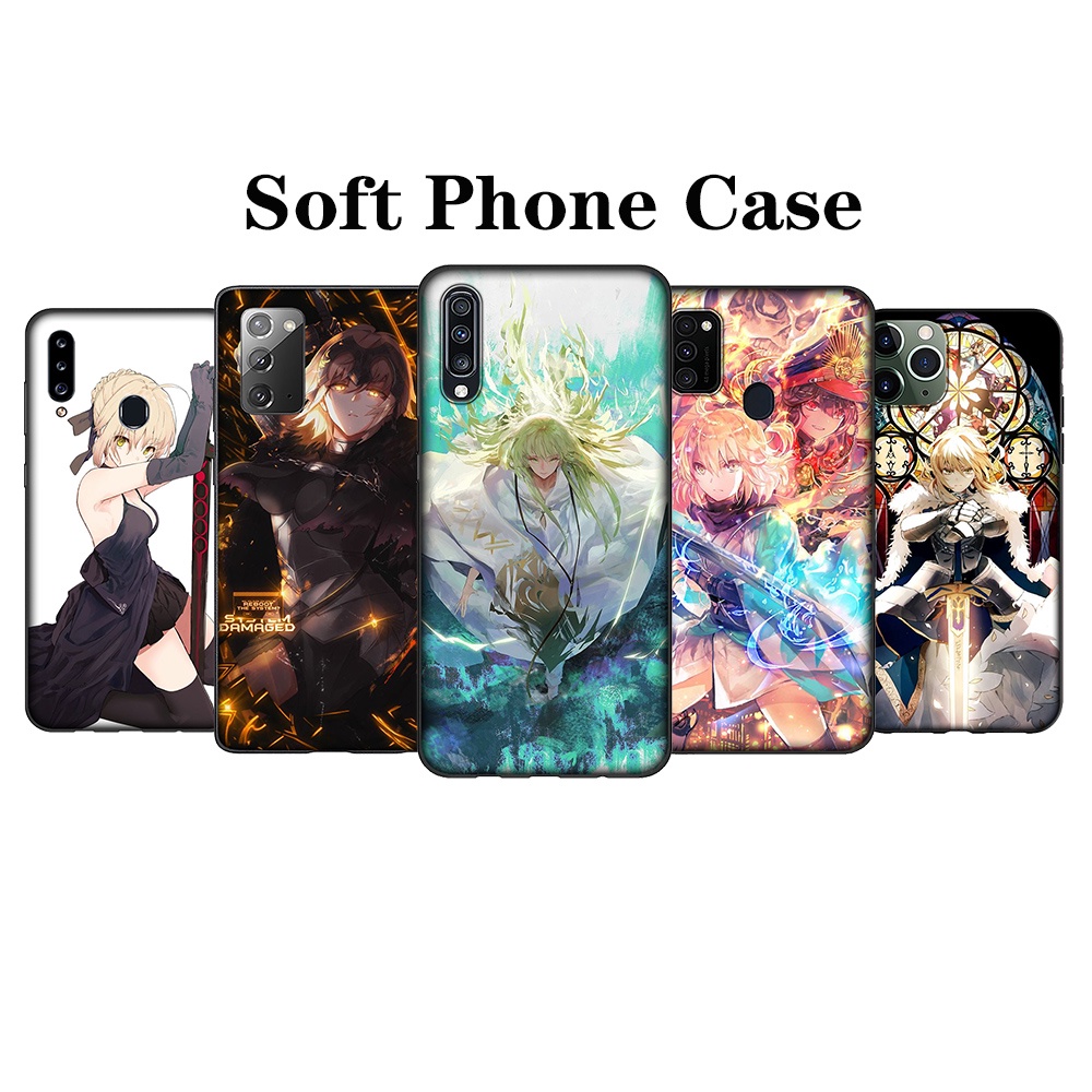 Ốp Điện Thoại Silicon TPU Mềm Hình Anime Fate Grand Order Cho Samsung A51 / 52 / 53 / 70 / 71 / 72 / 73 / 81 / 82 / 91