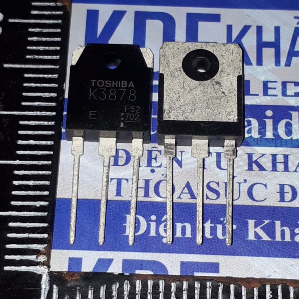 2 con 2SK3878 K3878 Mosfet kênh N 9A 900V TO-3P kde4911