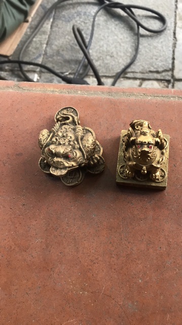 Cặp cóc + tỳ hưu phong thuỷ | BigBuy360 - bigbuy360.vn