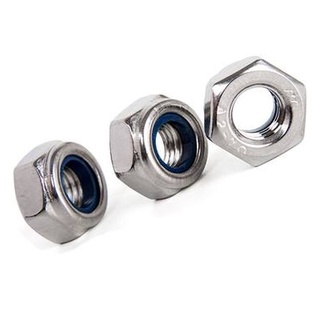 Bộ 10 đai ốc chống trượt m4 chất liệu inox 304 - tán keo m4