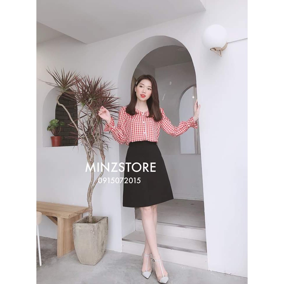 Chân váy chữ A trơn dài 50cm( sẵn size)- M72 | BigBuy360 - bigbuy360.vn