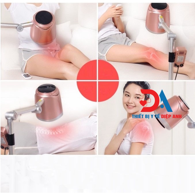 { LOẠI 1 MÁY XÔNG NGẢI 7 MÀU } Máy xông ngải cứu 7 màu có đèn hồng ngoại {TẠNG NGẢI NHUNG+ TINH DẦU}
