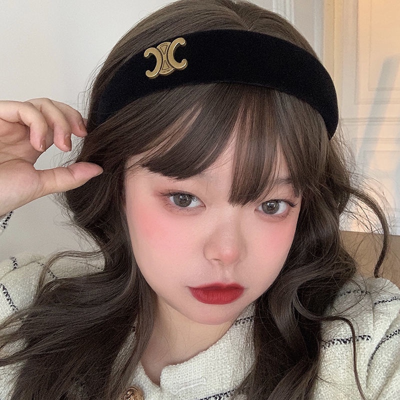 Kẹp Tóc Vải Nhung Màu Đen Phong Cách Trung Cổ Thời Trung Cổ Thời Trung Cổ Thời Trang Cho Nữ