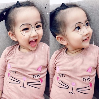 Áo mèo cho bé gai