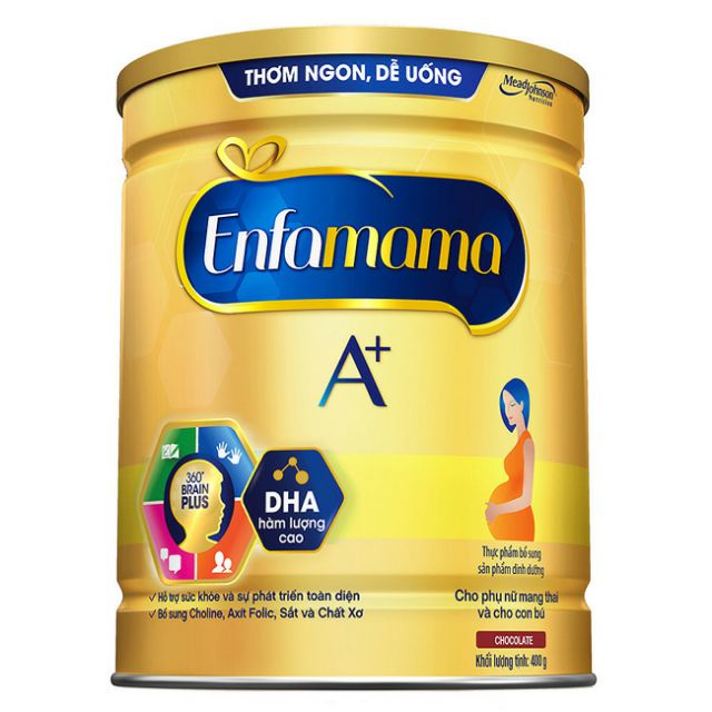 Sữa Enfamama A+ Vani/Socola 400g