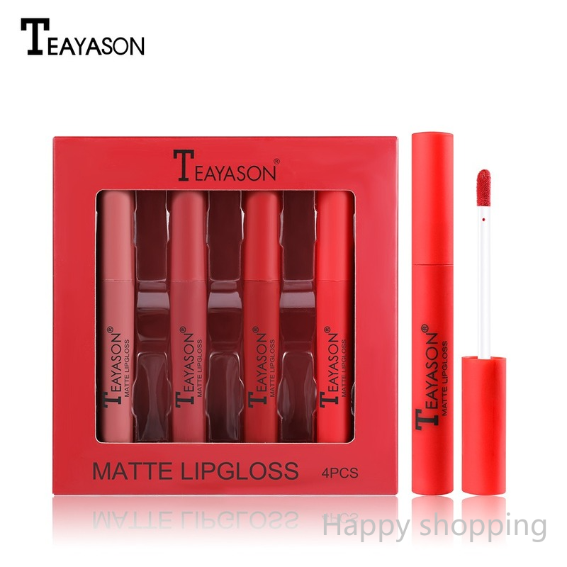 (Hàng Mới Về) Set 4 Son Kem Lì Mịn Mượt Như Nhung | BigBuy360 - bigbuy360.vn