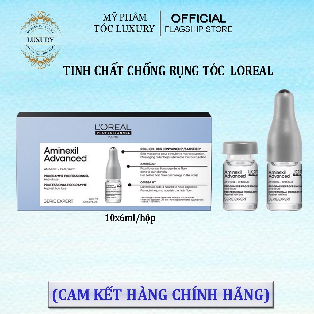 Tinh chất chống rụng tóc loreal professionnel AMINEXIL 10 x 6ml