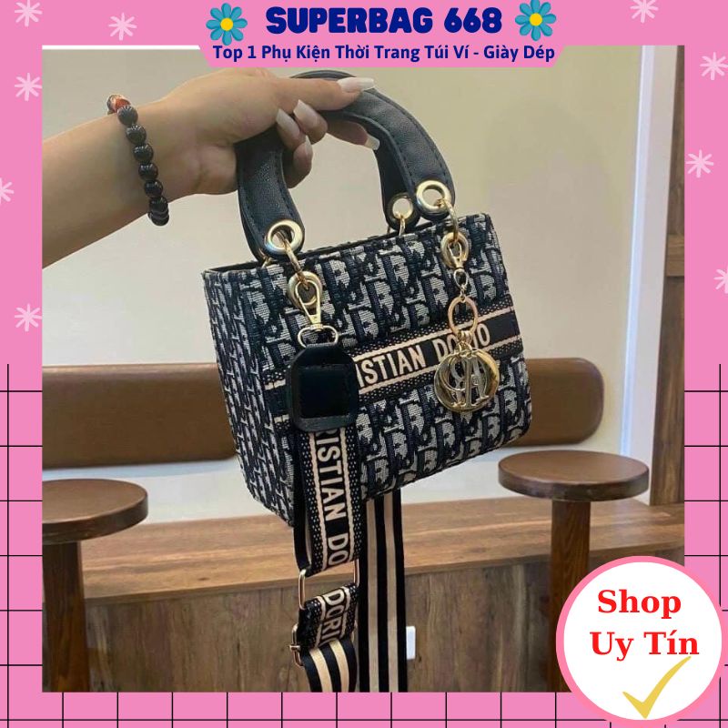 Túi Xách Nữ ❤️FREESHIP❤️ Túi Lady Vuông Trần Trám SP 130