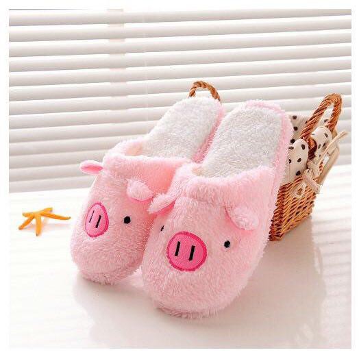 Dép bông đi trong nhà mặt lơn | BigBuy360 - bigbuy360.vn