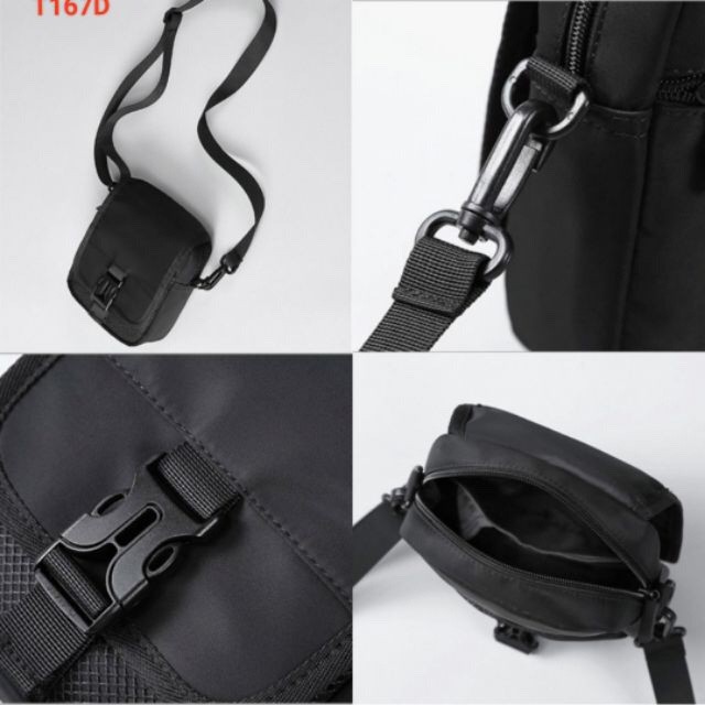 [Mã FAMAYWA2 giảm 10K đơn 50K] Túi Đeo Chéo Khóa Gài Nam Nữ GK | BigBuy360 - bigbuy360.vn