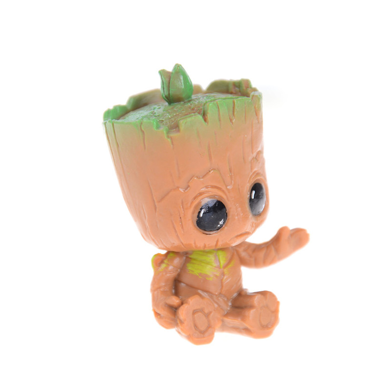 Set 4 Mô Hình Đồ Chơi Nhân Vật Baby Groot Trong Phim Guardians Of The Galaxy