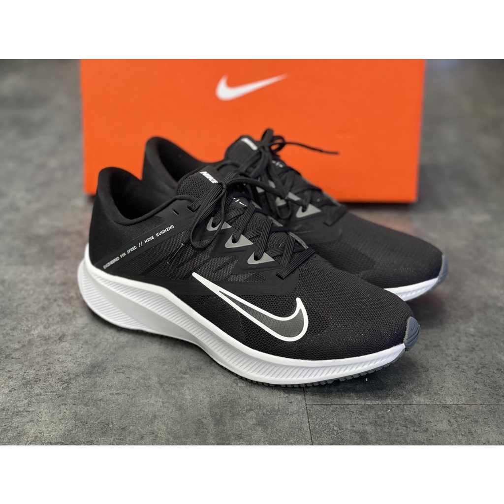 [CHÍNH HÃNG] GIÀY NIKE QUEST 3 - *BLACK/WHITE* - Code: CD0230-002