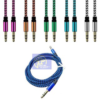 [Mã ELHACE giảm 4% đơn 300K] Cáp âm thanh 3.5mm kết nối VIDEO/AUDIO lấy nhạc chuẩn dài 1m, có bọc chống đứt