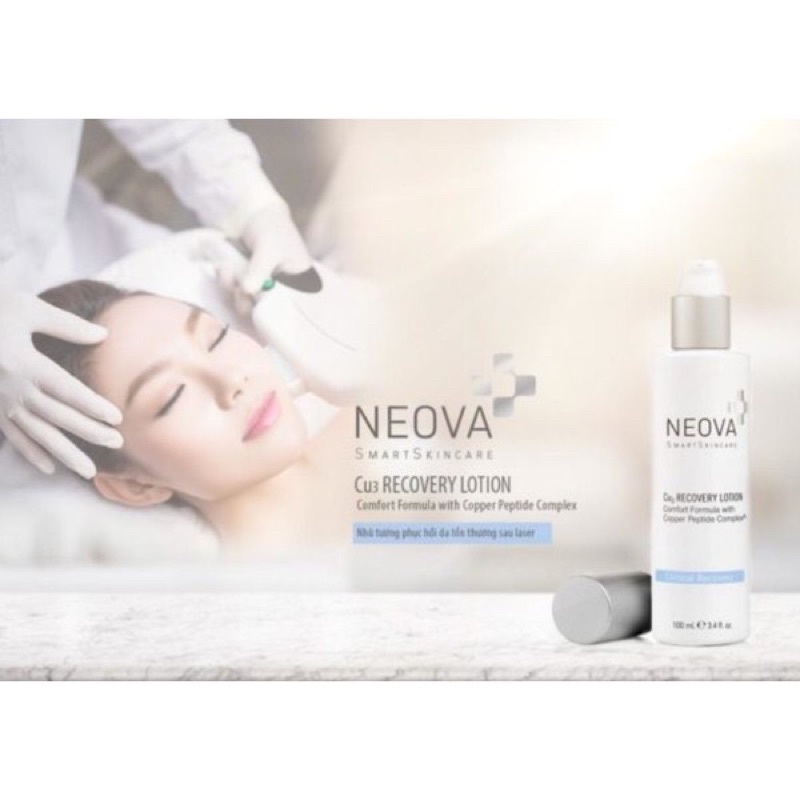 Kem dưỡng Peptide Đồng phục hồi da - NEOVA Cu3 RECOVERY LOTION 100ml - Bác Sĩ Dá Liễu An