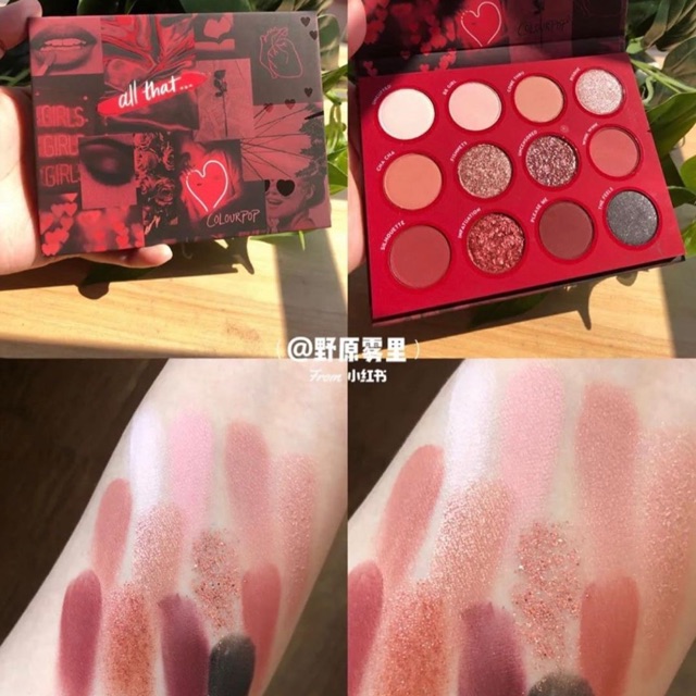AUTH - SALE OFF PHẤN MẮT COLOURPOP ALL THAT