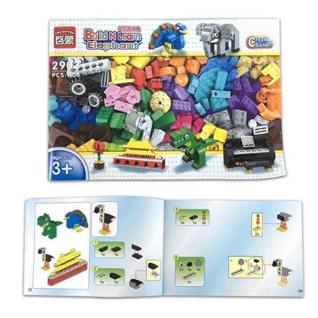 LEGO THÙNG GẠCH CLASSIC 460 MẢNH GHÉP