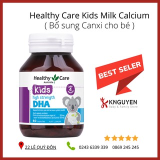 Viên uống DHA Healthy Care 💖FREESHIP💖Viên uống bổ sung  DHA  cho trẻ 60 viên (khử mùi tanh)